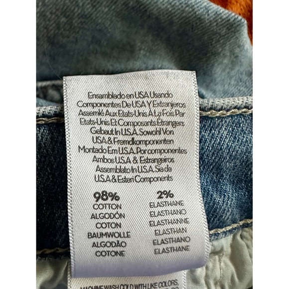 Mother Superior The Tripper Flood Fray Jeans Left In The Dust Blue Women 26 - Picture 6 of 8